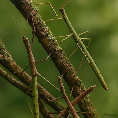 Phasme bâton : Carausius Morosus - Boite de 6 ou 12 Phasmes